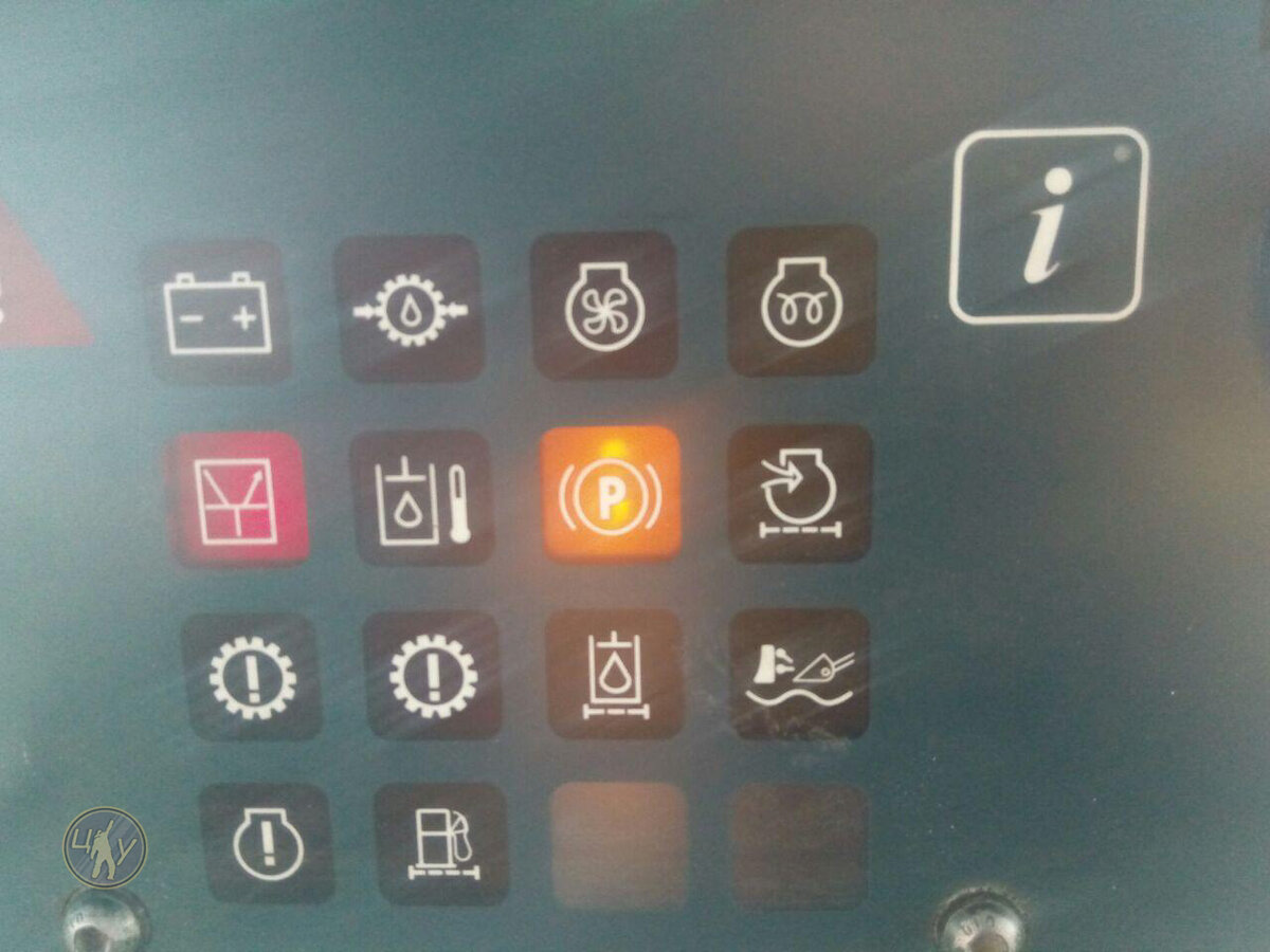 Кнопка ( i ) в верхнем правом углу.