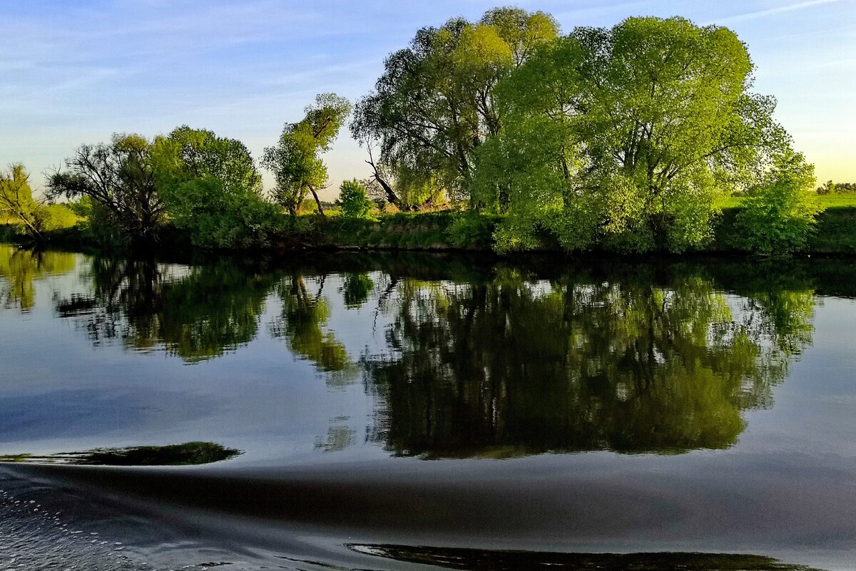 Москва-река с борта теплохода