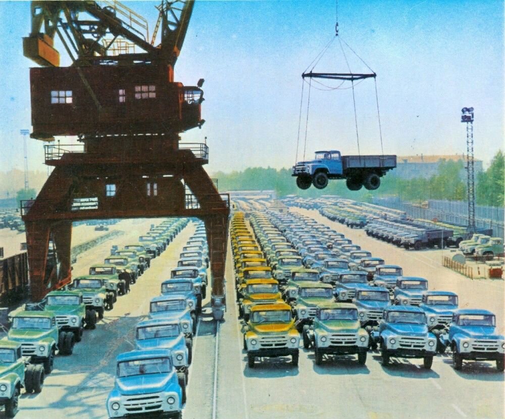 Погрузка автомобилей 