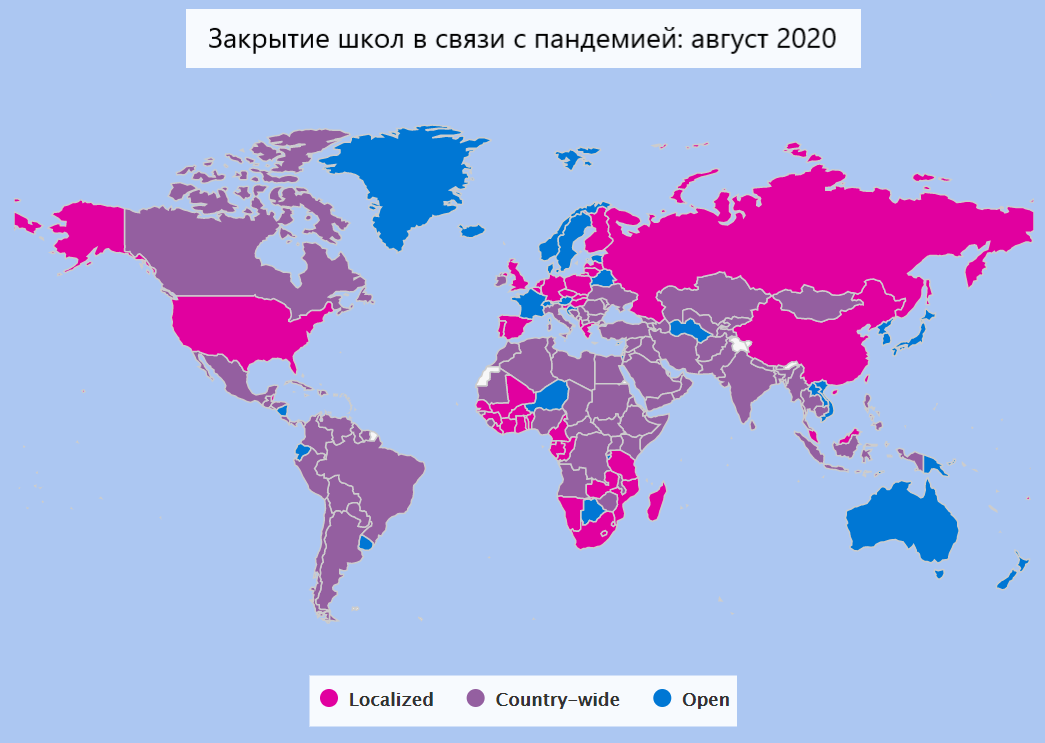 Непопулярные страны.