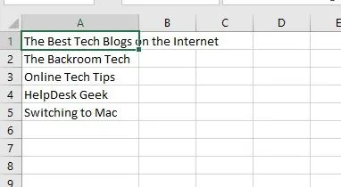 Автоподбор ширины столбца в Excel