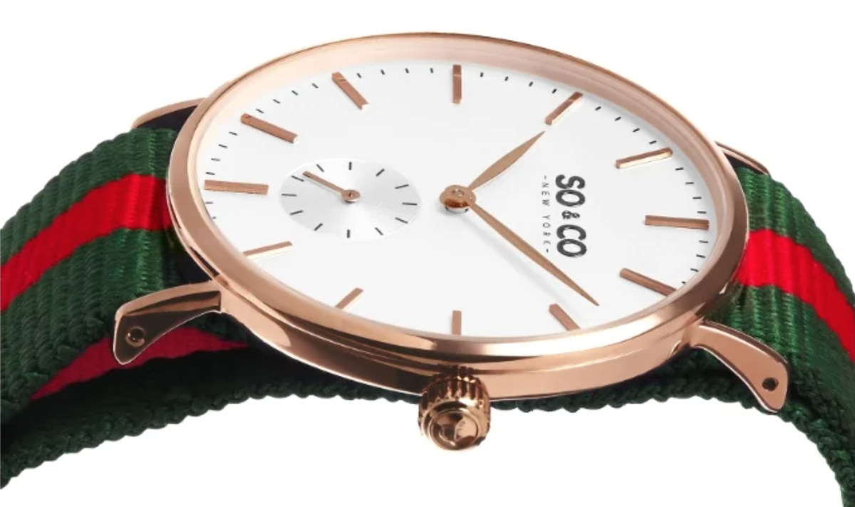 НАТО-ремешок - как минимум интересная деталь, которая пришла на запястья из люкса, потом на время исчезла, а затем хлынула на рынок с новой силой и новым разнообразием.-2