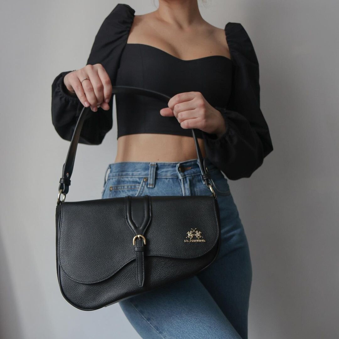 Сумка на плечо LA MARTINA MALENA, black