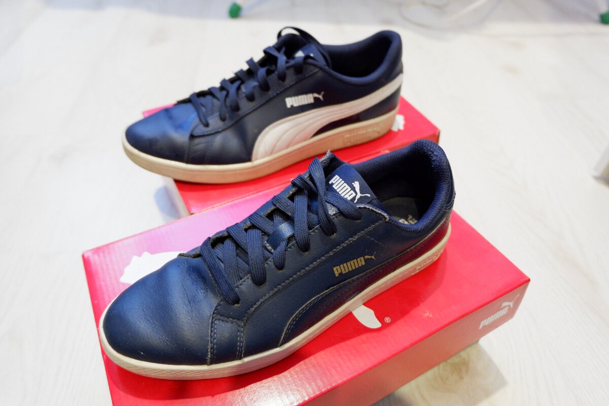 Наши с дочерью кроссовки.