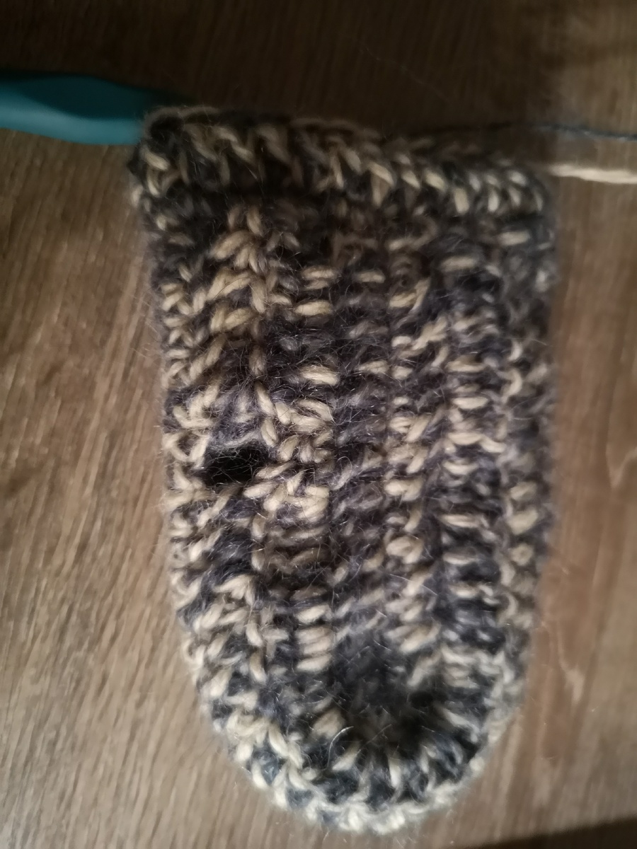 Начало манжеты. 