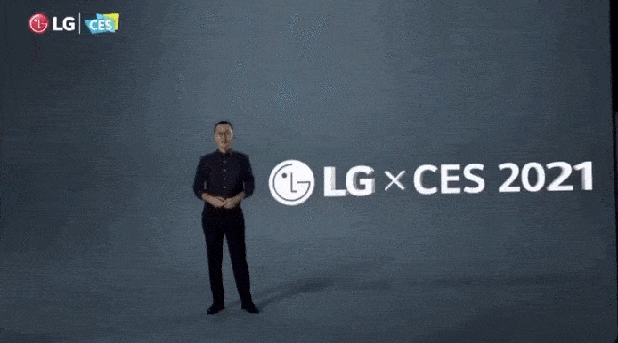 Телефон LG Rollable