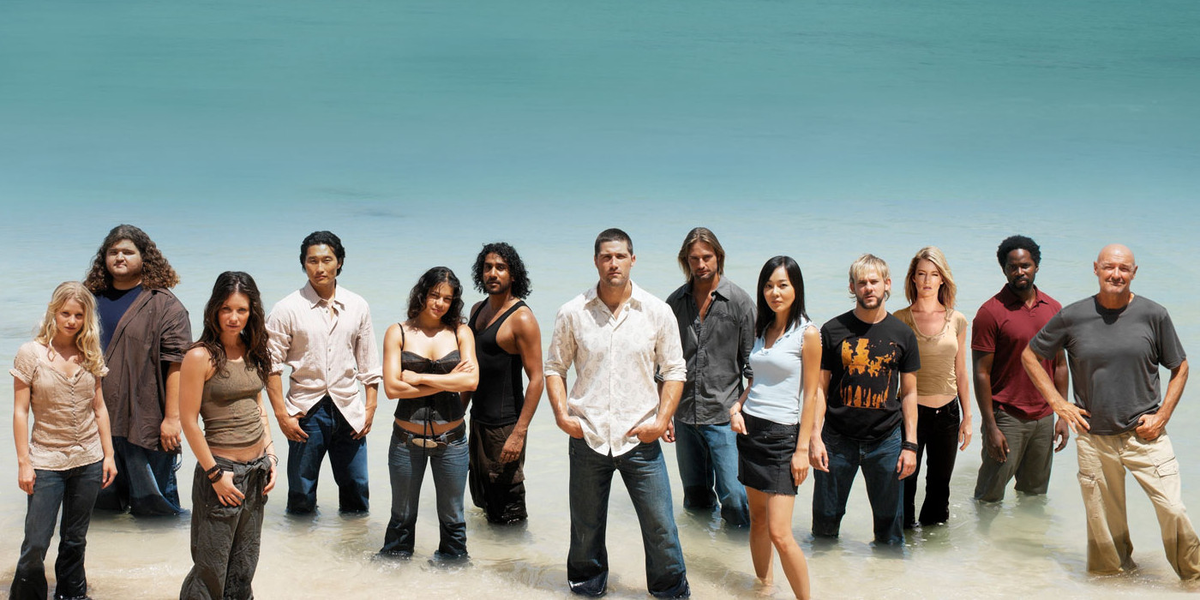 основной актёрский состав  сериала "LOST"  источник: whatafact.com