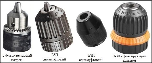 Какими бывают патроны на дрели и как они снимаются и разбираются самостоятельно