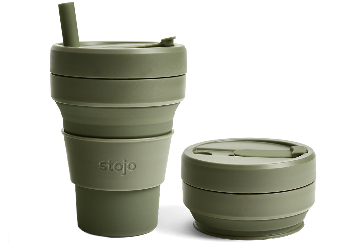 Многоразовый стаканчик для кофе Stojo из Полезного магазина