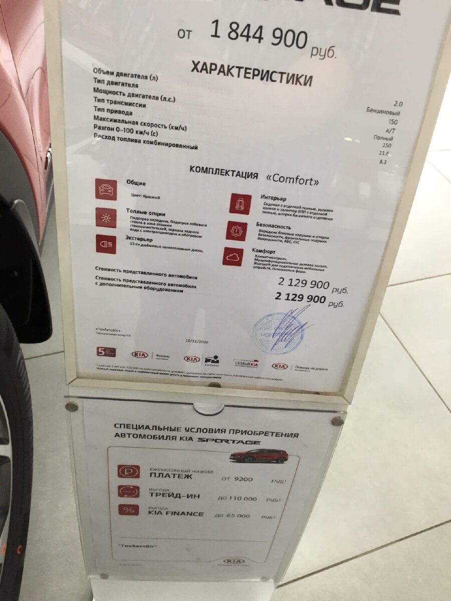 Как вам цены на Kia Sportage?