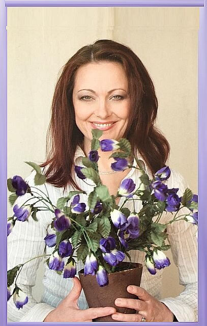 Театральная фотосессия с цветами