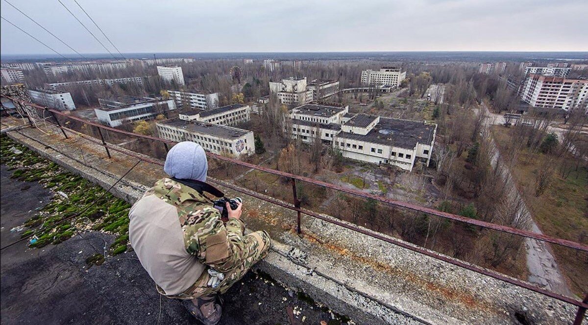 Сталкеры в чернобыле фото