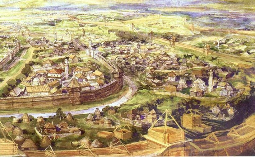 Великая булгария рисунок