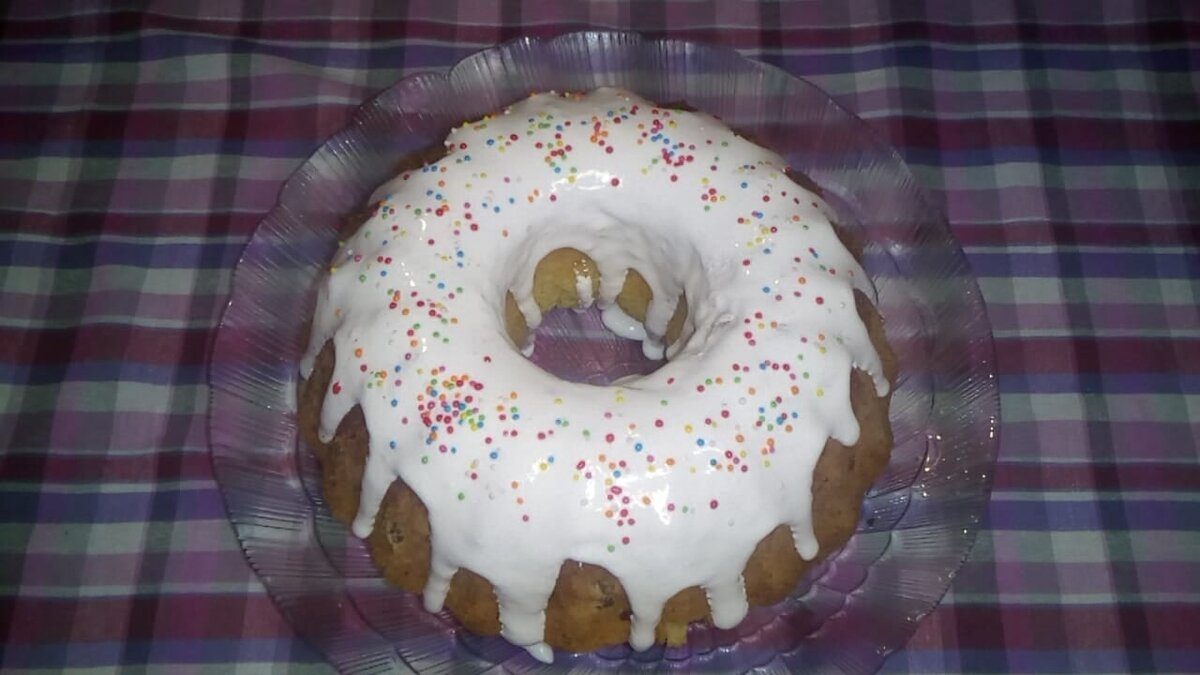 Фото готового КУЛИЧА 