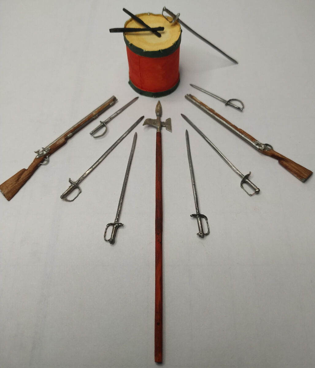 Оружие для моих солдатиков.