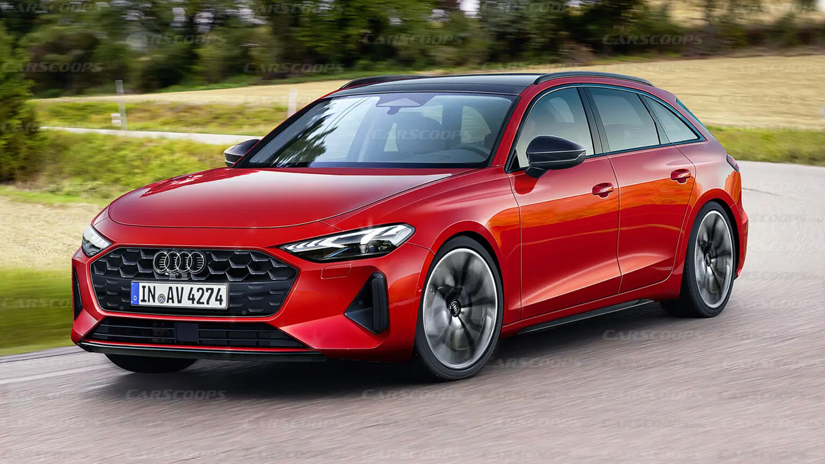  Audi A4 Avant 2024 года.