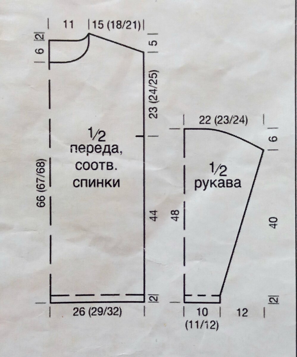 Схема модели