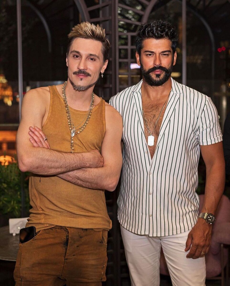 Бурак Озчивит и Дима Билан 