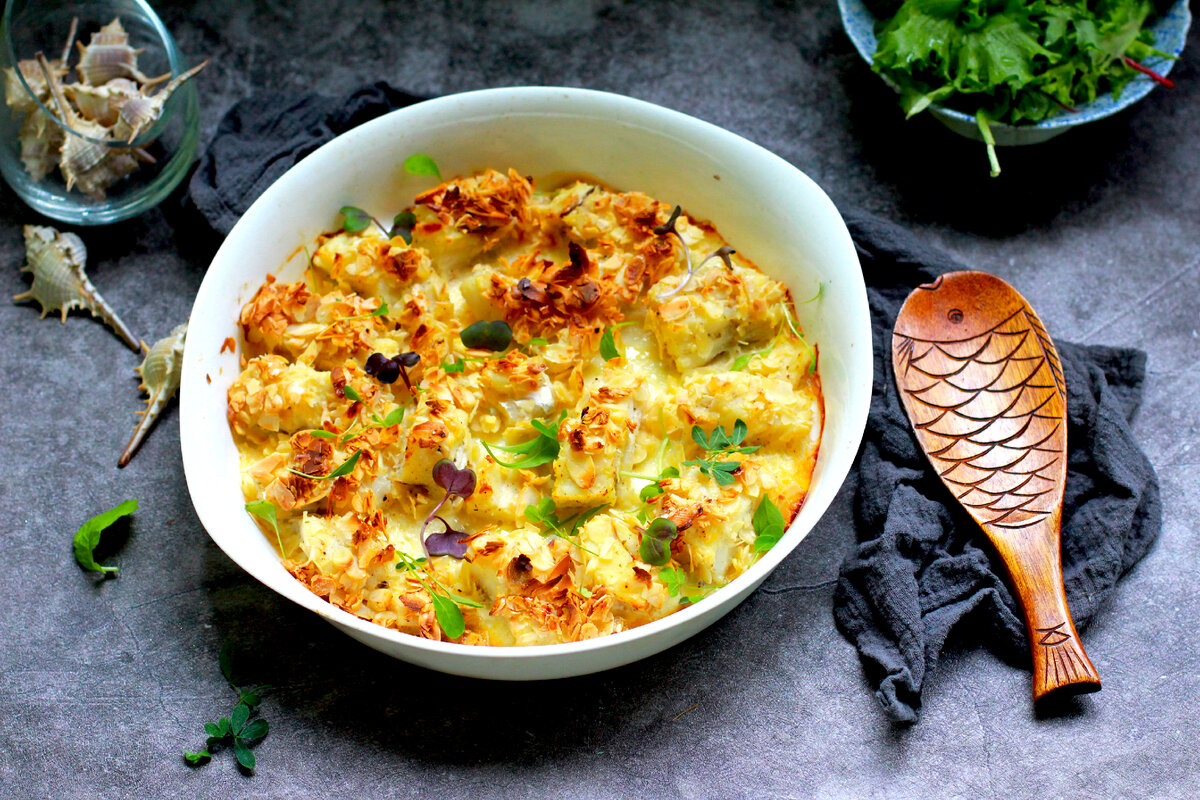 Треска в ореховой панировке от Елены Некрасовой. Рецепт на ее прекрасном канале: https://t.me/urbanistka_vl