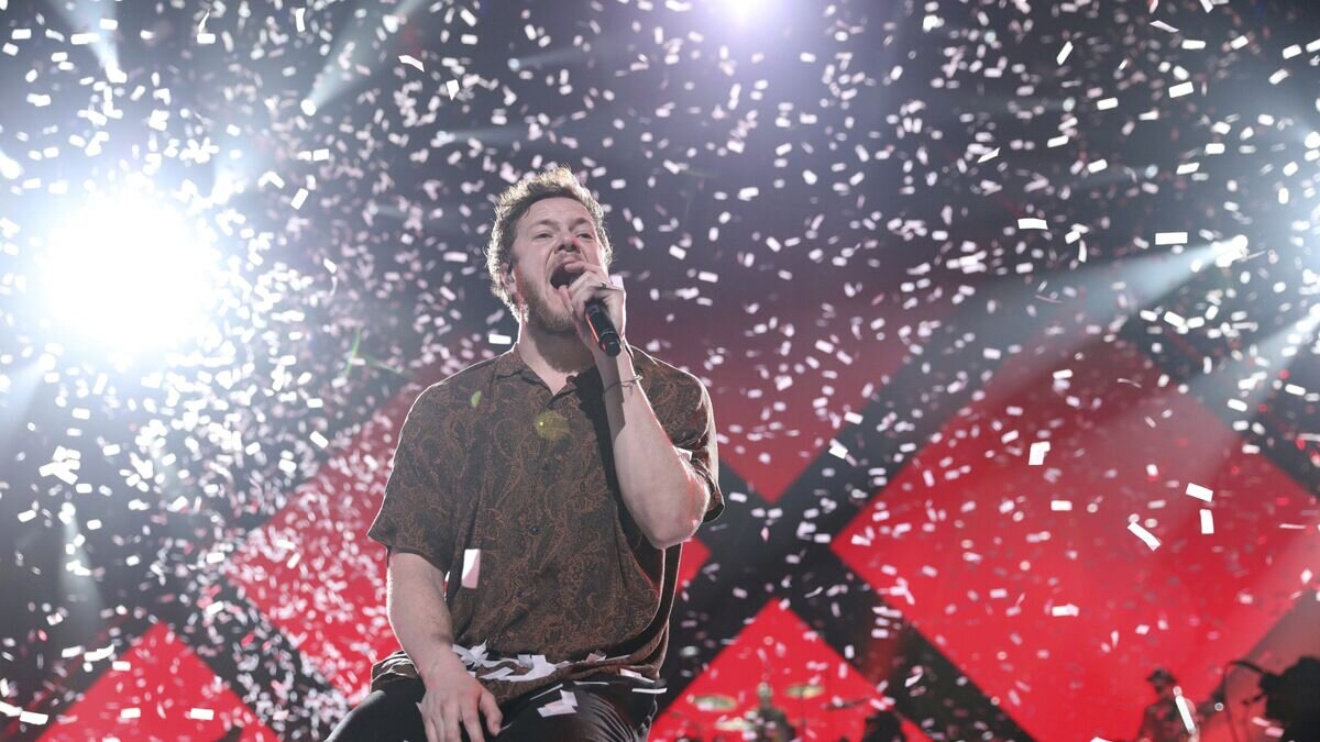    Выступление группы Imagine Dragons© AP Photo / Invision/ Omar Vega