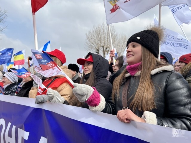    Мы — за Россию! Екатерина Булатова © ИА REGNUM