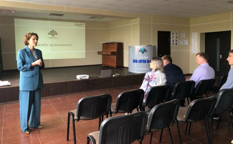    На Орен-орс прошел день информации по итогам реализации нацпроекта Кристина Просвиркина