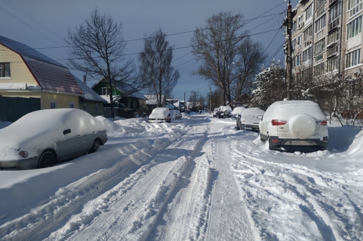    В центре России, в том числе в Тверской области, пройдут сильные снегопады