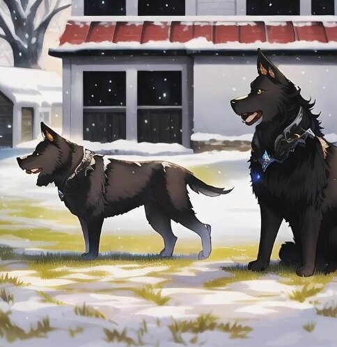 Шпуля и Полкан