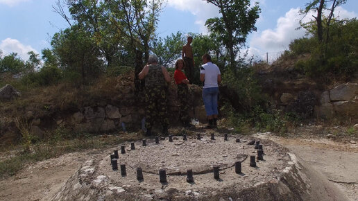 Севастополь. 116 батарея. Пушки с 