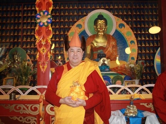     лама Олег Намжилов. Фото: с личной страницы ВКонтакте