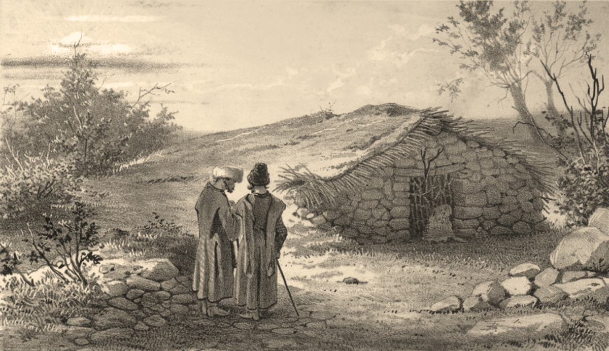 Иллюстрация в издании: «Русский художественный листок». № 3 за 1851 год 
