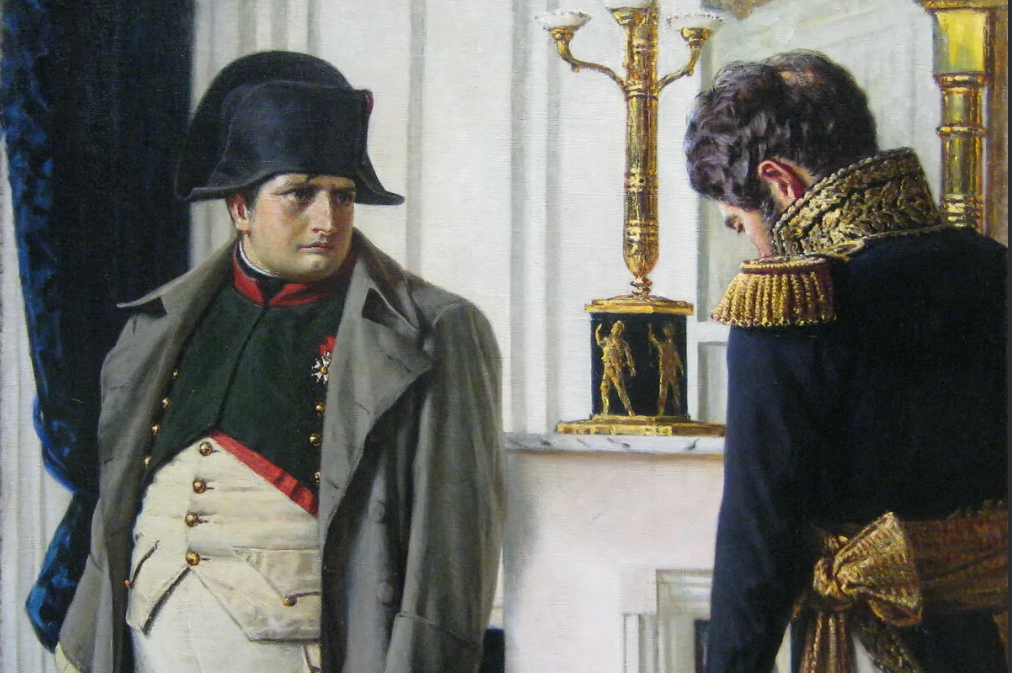 Картина: "Наполеон и генерал"