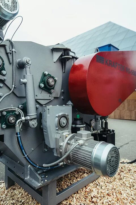 Рубительная машина барабанного типа KRAFTER RS-550