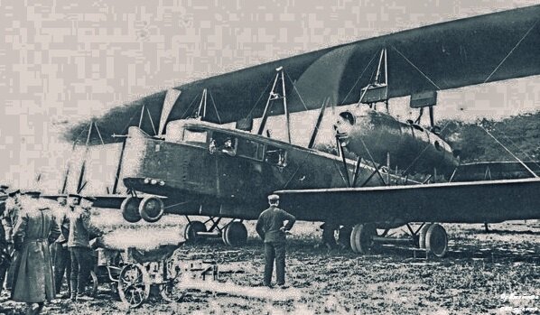                                           Немецкий бомбардировщик  Zeppelin-Staaken R.VI 