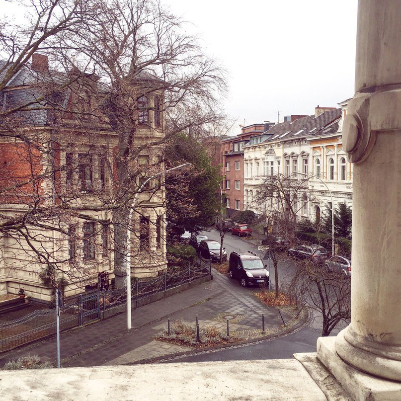 Вид из окна отеля Mozart Hotel