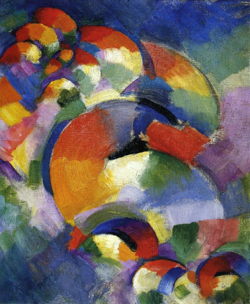 Морган Рассел - космическая синхромия, 1913-1914гг