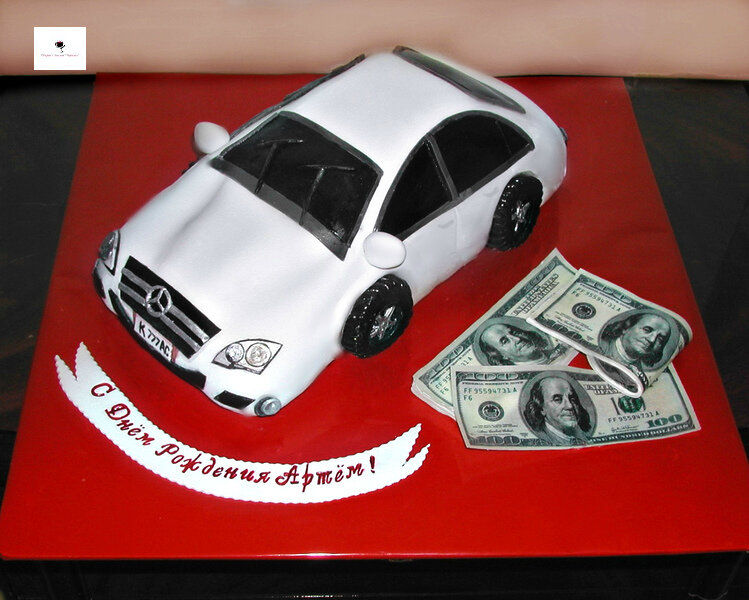 Торт автомобилисту