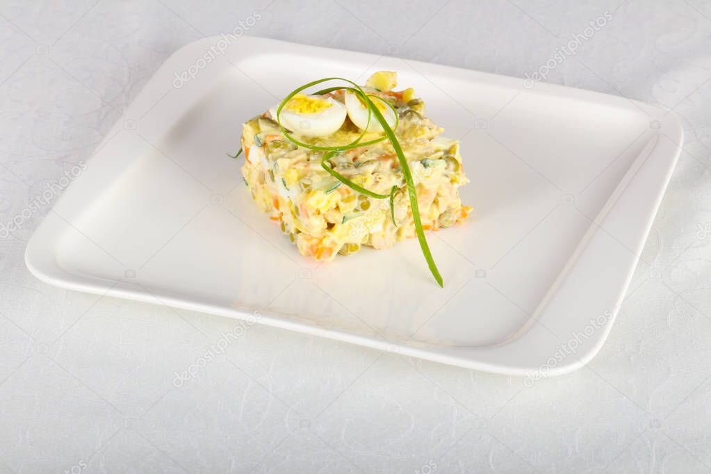 Настоящий французский рецепт оливье | Приятного аппетита | Дзен