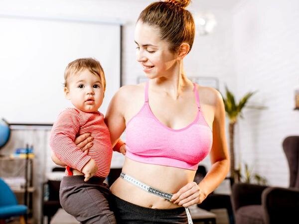 Как похудеть после родов кормящей маме за 12 шагов