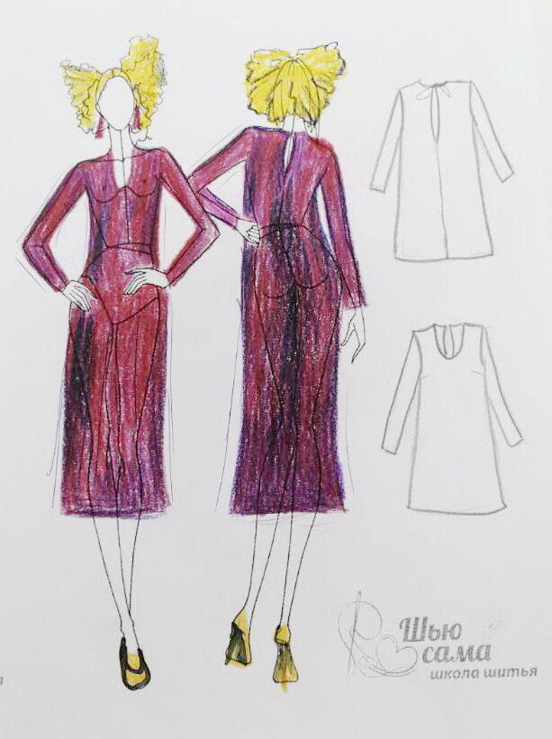 Универсальный фасон, легко сшить