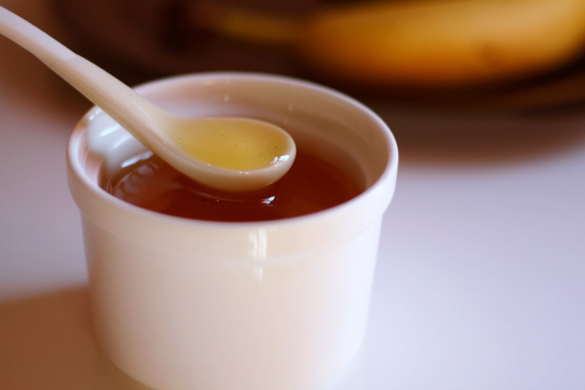 Личное фото мёда.