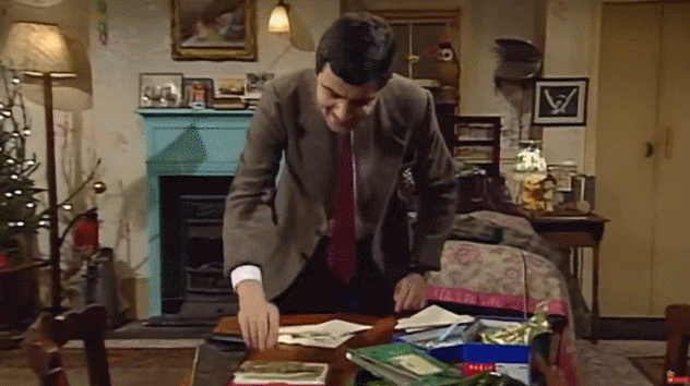 Кадры из "Мистер Бин" .Взято из открытых источников