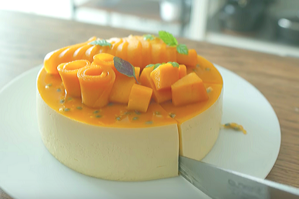 как сделать чизкейк из манго без муки - рецепт чизкейк без глютена