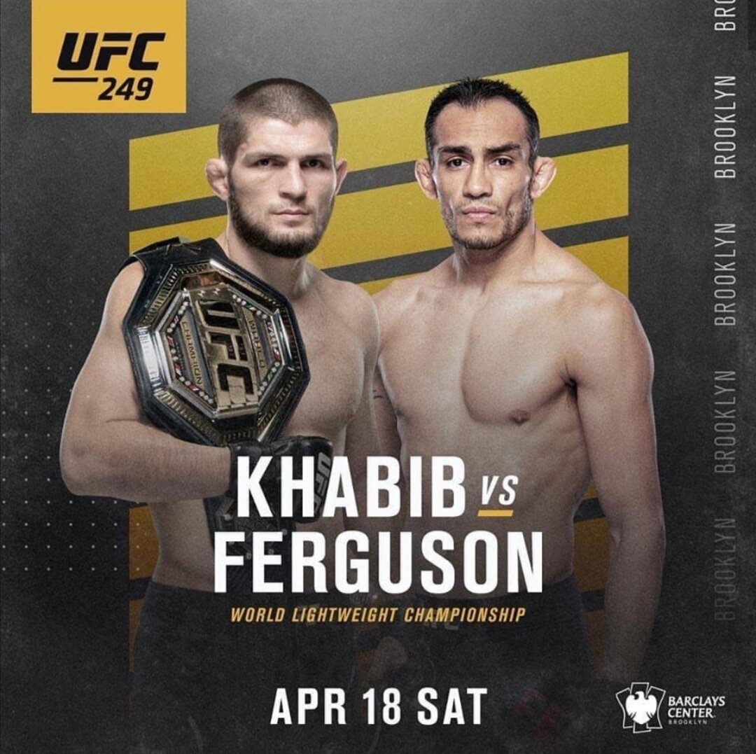 Стали известны цены на билеты на бой между чемпионом UFC  в лёгком девизионе Хабибом Нурмагомедовым и Тони Фергюсоном.