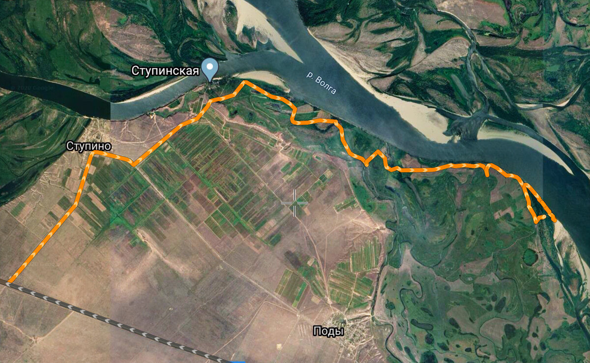 Проезд к пляжу. Трек автора.