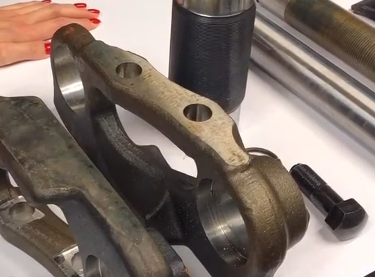 Комплектующие для сборки гусениц, цепей