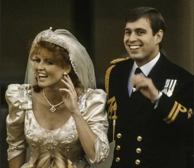 Свадьба Сары и Эндрю.