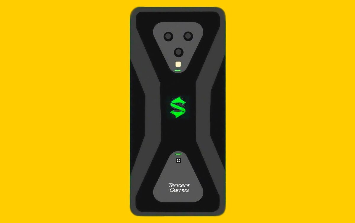 задняя сторона Xiaomi Black Shark 3