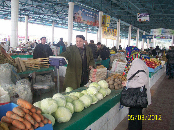 Фархадский базар Ташкент