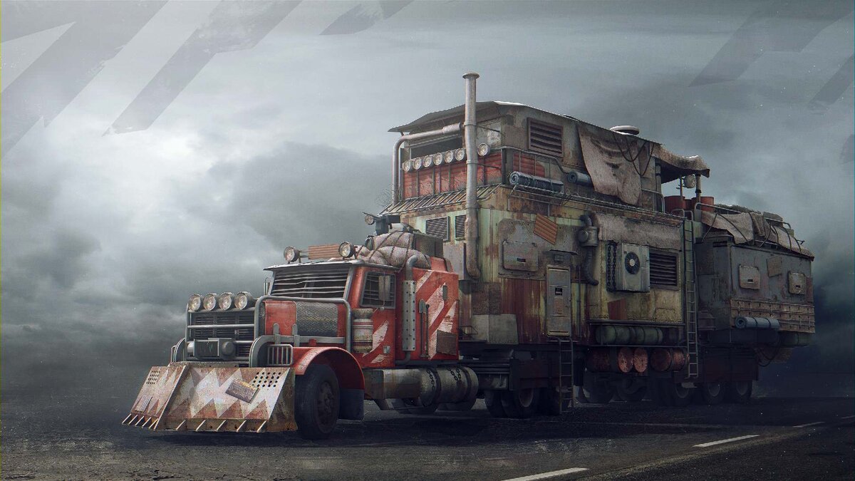 Peterbilt 379 постапокалиптический